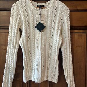 Brooks Brothers Cable Knit Sweater